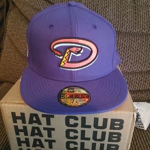 Hat Club sz 7 3/4 D-Backs World Series Patch